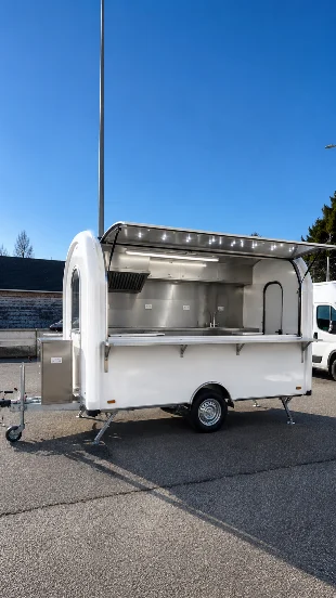 Remorque XL-340 en blanc